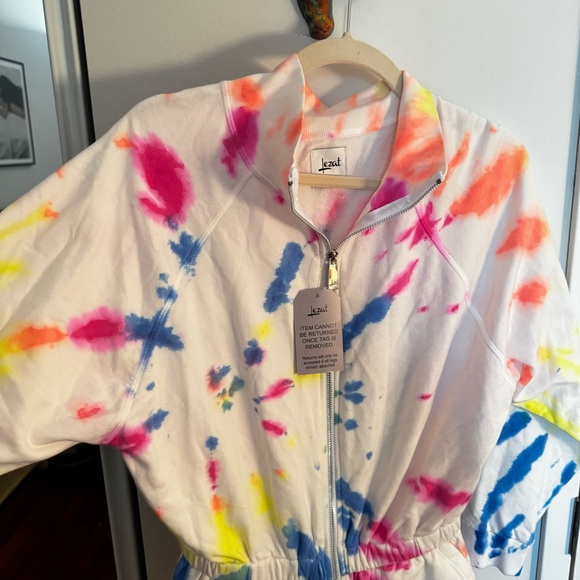 LEZAT restore tie dye jumpsuit NWT - Picture 7 of 8